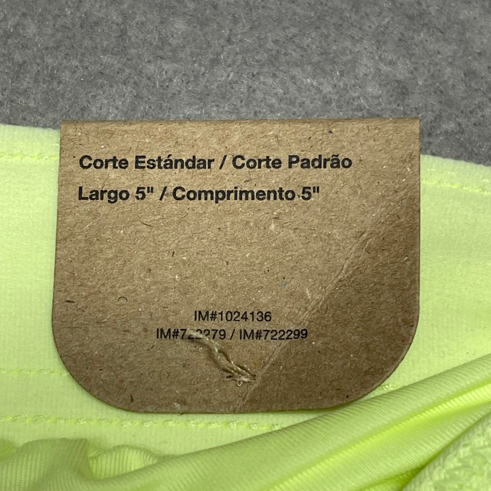 Nike Shorts Men XXL 2XL Neon Green Challenger Running Volt Dri-FIT 5" DV9363-701 - Picture 4 of 12